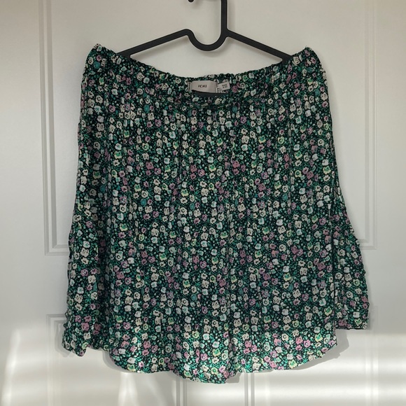 ICHI Floral Skirt - Picture 1 of 3